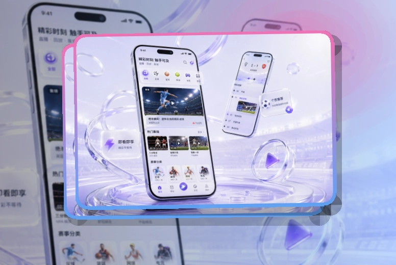 NG体育 App细节设计，赛程比分更好找，网页备用更突出 页面展示